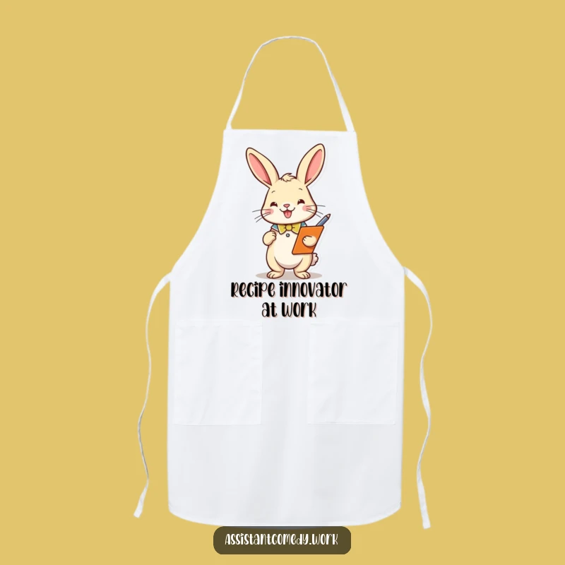 Funny Rabbit Apron: Plan Your Meal with a Smile