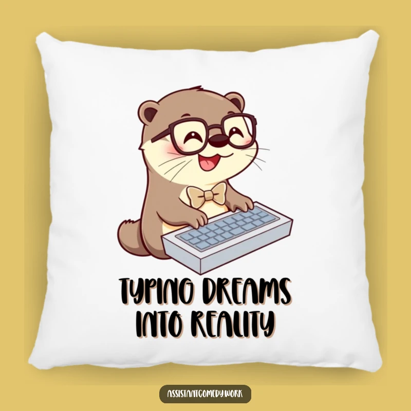 Comfortable Funny Otter Pillow: Add Whimsy to Your Cozy Space